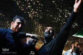 وداع با پیکر شهید مدافع حرم «بهرام مهرداد» در معراج شهدای تهران
