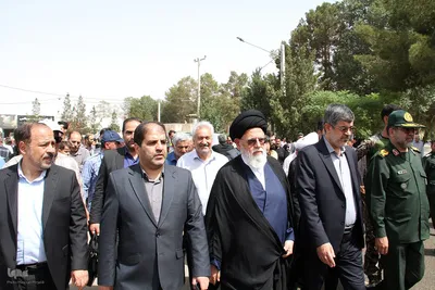 تشییع پیکر شهید هسته‌ای در یزد
