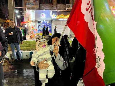اجتماع حماسی مردم گلپایگان در دفاع از وطن