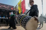 آیین پیاده‌روی جاماندگان اربعین حسینی در شیراز