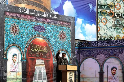 مراسم تشییع پیکر مطهر شهید محسن حججی در تهران
