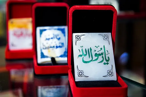 İmam Hüseynin (ə) hərəminin mərmərlərindən hazırlanmış sənət əsərləri