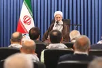 آیت‌الله محمدباقر محمدی لائینی در دیدار اعضای ستاد بزرگداشت هفته دفاع مقدس و جمعی از پیشکسوتان جهاد و مقاومت