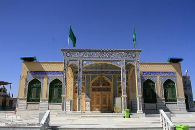 بازدید اصحاب رسانه از امامزاده سید نصرالله (ع) یزد‎