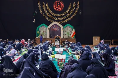 قرائت ختبه فدکیه و عزاداری در حرم شاهچراغ (ع)‎‎