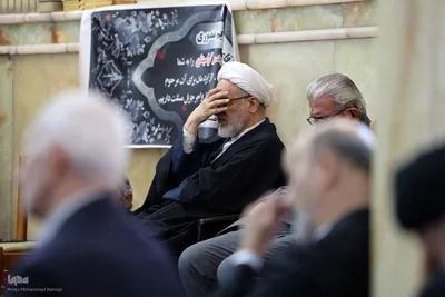 مراسم ترحیم مرحوم یعقوب منصوری پدر کریم منصوری قاری ممتاز و بین المللی کشور