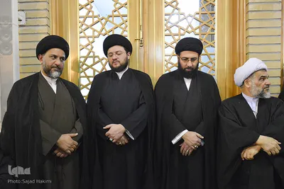 مراسم اولین سالگرد ارتحال آیت‌الله هاشمی شاهرودی