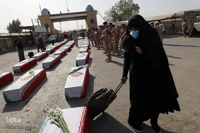 بازگشت پیکرهای 35 شهید دوران دفاع مقدس