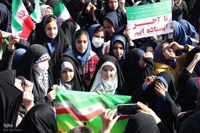 راهپیمایی ۲۲ بهمن شهرستان ملایر