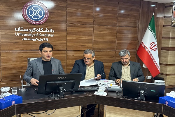 جلسه شورای دانشگاه کردستان