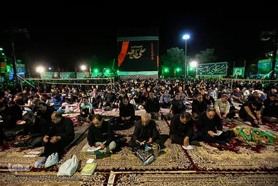 شب قدر بیست و یکم رمضان در جوار شهدا