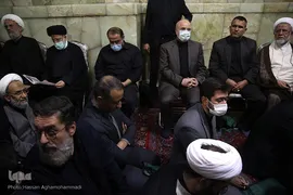 مجلس ترحیم آیت‌الله محمدعلی ناصری(ره) در مسجد ارگ