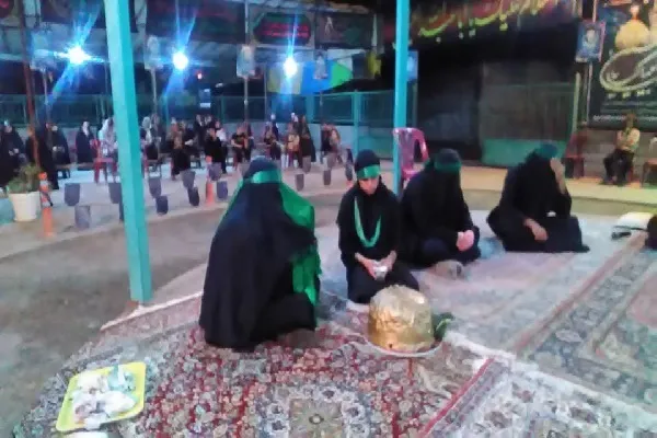 پنجمین روز سوگواره تعزیه «غریب» نور