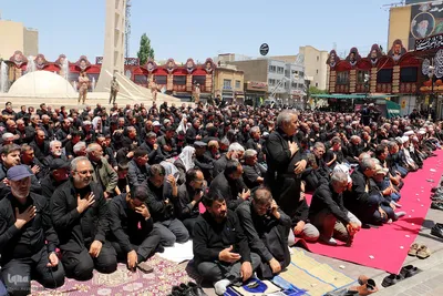 نماز ظهر عاشورا در زنجان