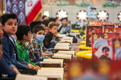 کلاس آموزش تخصصی قرائت قرآن کریم در حرم مطهر شاهچراغ(ع)