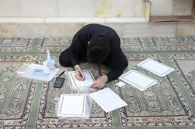 مسابقات قرآن مکتب امام زمان (عج)