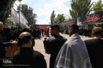 آیین نمادین حرکت کاروان حسینی و شبیه‌خوانی عاشورای حسینی در اهر