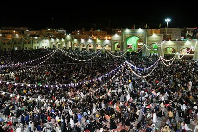 مراسم تحویل سال 1402 در حرم مطهر رضوی