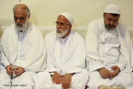 محفل انس و معرفت در منا با حضور امیرالحاج حجت الاسلام و المسلمین نواب
