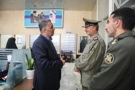 بازدید امیر سرتیپ فولادی