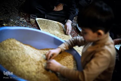 پاک کردن گندم سمنو 