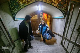 مراسم خداحافظی معتکفین