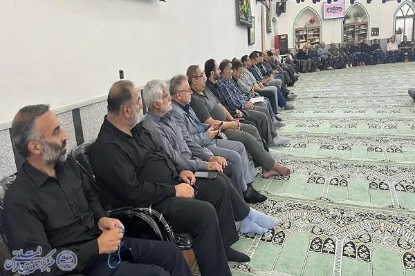 عزاداری مردم بابلسر در سالروز شهادت امام حسن عسکری(ع) و گل افشانی مزار سه شهید گمنام علقمه