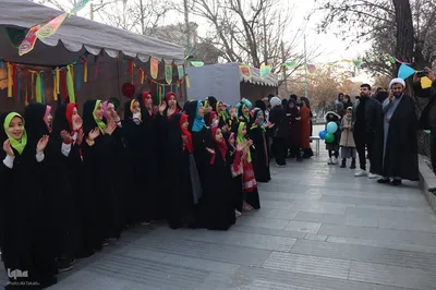 ایستگاه صلواتی گروه جهادی طلاب در سالروز ولادت‎