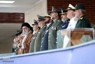 مراسم دانش‌آموختگی دانشجویان دانشگاه‌های افسری ارتش
