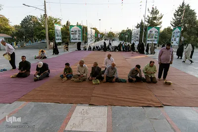 نماز عید قربان آستان مقدس امام زاده محمد
