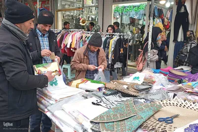 حال و هوای بازار خرید آخر سال در اهر
