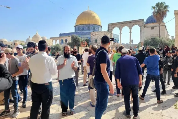هجوم صدها صهیونیست‌ به مسجدالاقصی در آستانه سال نو یهودی