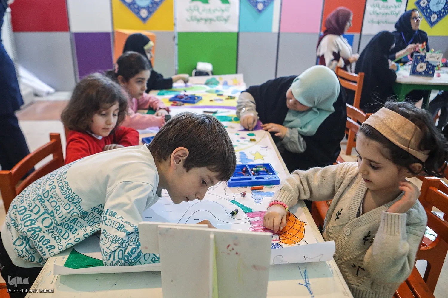 تقرير مصور | خدمات ترفيهية خاصة بالأطفال في معرض طهران للقرآن