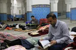 مراسم اعتکاف در مسجد ملااسماعیل یزد