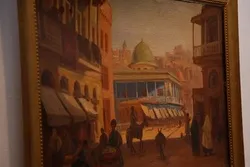 Şeytan bazar, uçurulan Şah Abbas məscidi - Tbilisinin nadir rəsmləri - FOTO