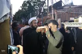 بدرقه کاروان اعزامی ملایری ها به آیین تشییع و وداع آقای شهید ایران