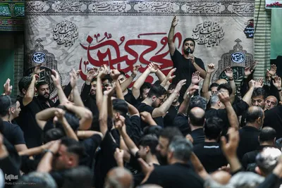 عزاداری ظهر عاشورا در محله کن