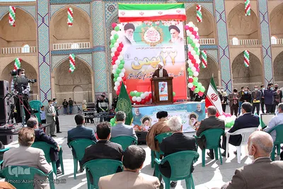 متفاوت ترین راهپیمایی 22 بهمن در یزد‎