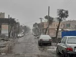 بارش برف زمستانی در اهر