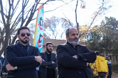 تشییع پیکر مطهر پنج شهید گمنام در تبریز‎