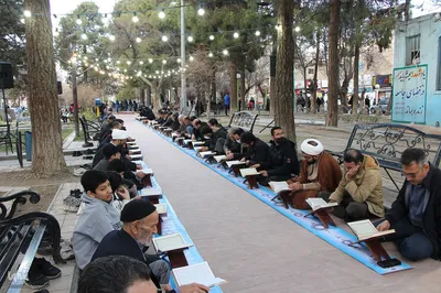 محفل انس با قرآن کریم در ملایر