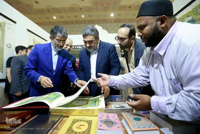 بازدید سردار اشتری، فرمانده نیروی انتظامی از بیست‌وهفتمین نمایشگاه بین‌المللی قرآن کریم