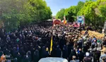 تشییع پیکر شهدای تازه تفحص‌شده در اصفهان