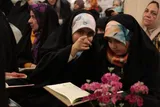 برپایی محفل قرآنی ویژه بانوان در محله چیذر تهران + عکس