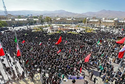 اجتماع عظیم عزاداران نبوی در همدان