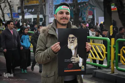 راهپیمایی یوم الله ۲۲ بهمن در تهران -3