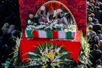 تشییع ۶ شهید گمنام دوران دفاع مقدس در البرز