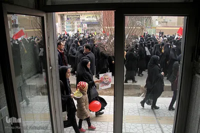 راهپیمایی مردم سمنان در حمایت از پاسخ موشکی سپاه