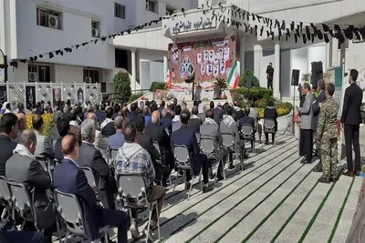 اولین سالگرد خاکسپاری شهید خوشنام و 9 شهید استانداری مازندران