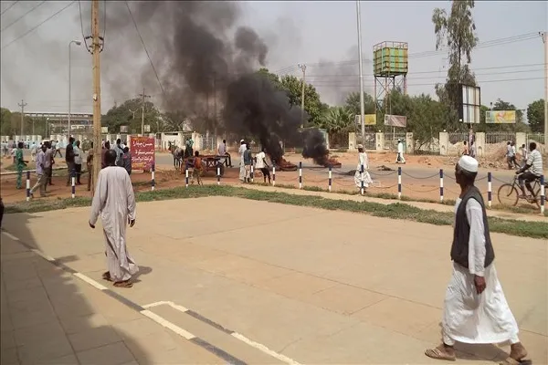 تجمعات اعتراضی مردم سودان پس از برگزاری نماز جمعه